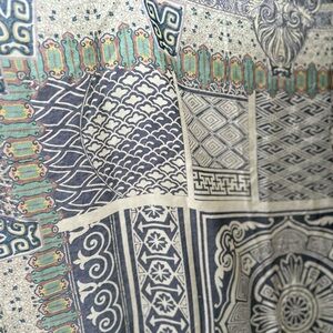 Johnny Was Multicolor Geometric Scarf